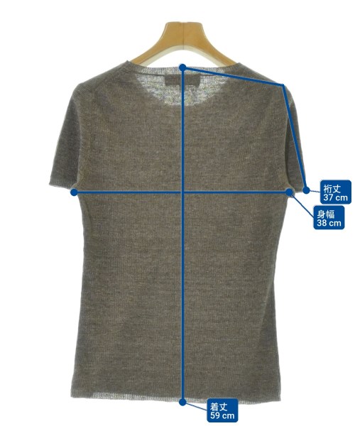 Brooks Brothers（ブルックスブラザーズ）ニット・セーター 茶 サイズ:M レディース/2200703348036