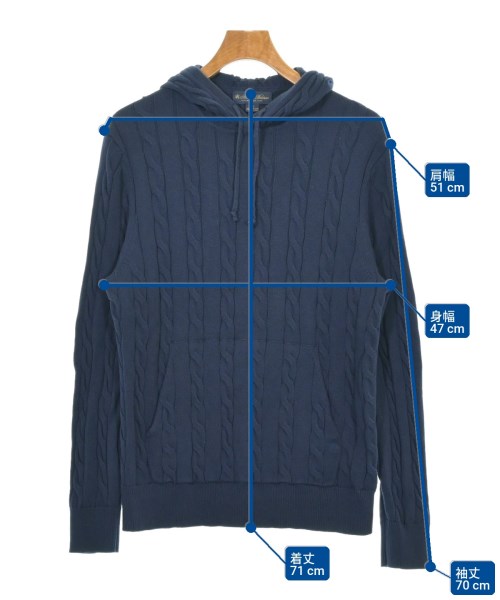 Brooks Brothers（ブルックスブラザーズ）ニット・セーター 紺 サイズ:M メンズ/2200705758031