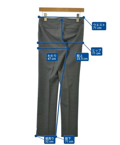 Brooks Brothers（ブルックスブラザーズ）スラックス グレー サイズ:36(XS位) レディース/2200704631045