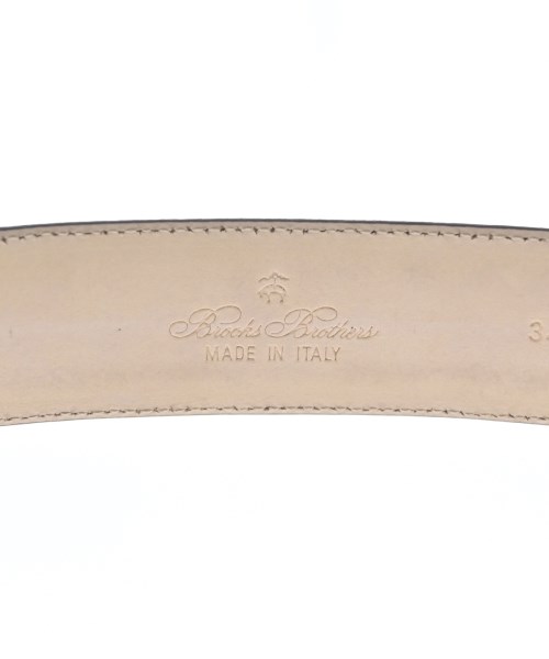 Brooks Brothers（ブルックスブラザーズ）ベルト 茶 サイズ:34 メンズ/2200704715158