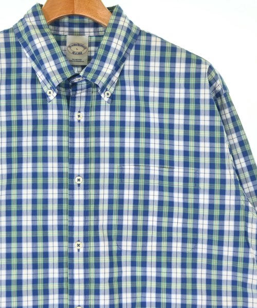 Brooks Brothers（ブルックスブラザーズ）カジュアルシャツ 青 サイズ:L メンズ/2200706817010