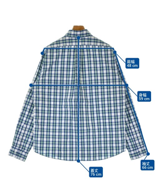 Brooks Brothers（ブルックスブラザーズ）カジュアルシャツ 青 サイズ:L メンズ/2200706817010