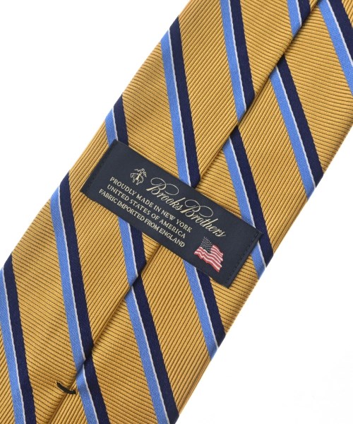 Brooks Brothers（ブルックスブラザーズ）ネクタイ 黄 サイズ:- メンズ/2200706877038
