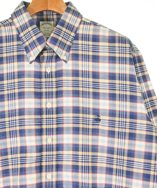 Brooks Brothers（ブルックスブラザーズ）カジュアルシャツ 紺 サイズ:L メンズ/2200706912036