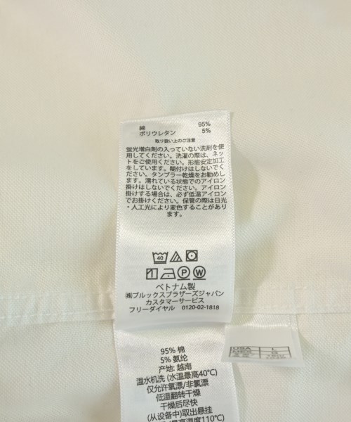 Brooks Brothers（ブルックスブラザーズ）カジュアルシャツ 白 サイズ:L メンズ/2200707409030