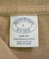 Brooks Brothers（ブルックスブラザーズ）ポロシャツ ベージュ サイズ:L メンズ/2200707531083