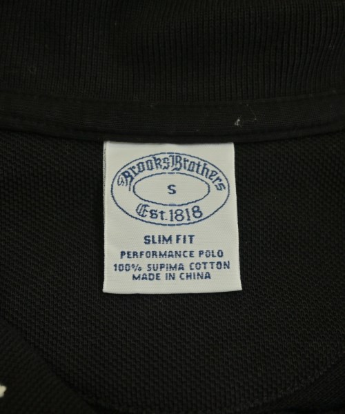 Brooks Brothers（ブルックスブラザーズ）ポロシャツ 黒 サイズ:S メンズ/2200705396424