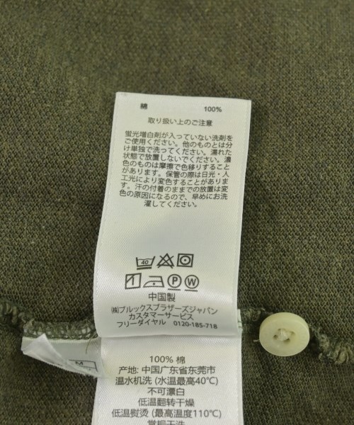 Brooks Brothers（ブルックスブラザーズ）ポロシャツ カーキ サイズ:M メンズ/2200708220030