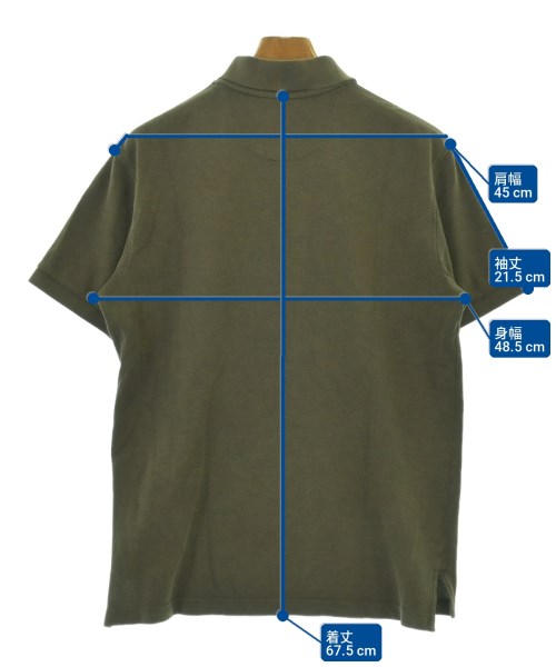 Brooks Brothers（ブルックスブラザーズ）ポロシャツ カーキ サイズ:M メンズ/2200708220030
