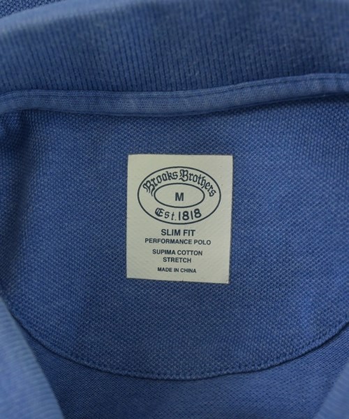 Brooks Brothers（ブルックスブラザーズ）ポロシャツ 青 サイズ:M メンズ/2200708220054