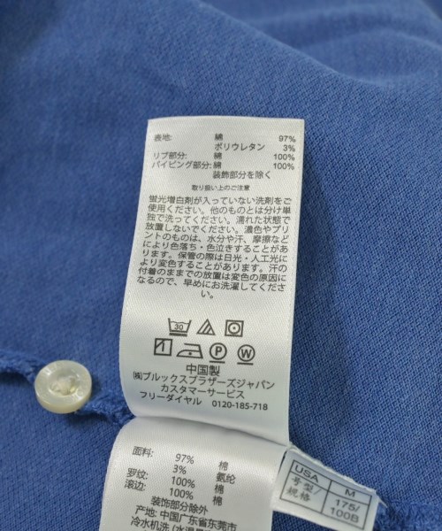 Brooks Brothers（ブルックスブラザーズ）ポロシャツ 青 サイズ:M メンズ/2200708220054