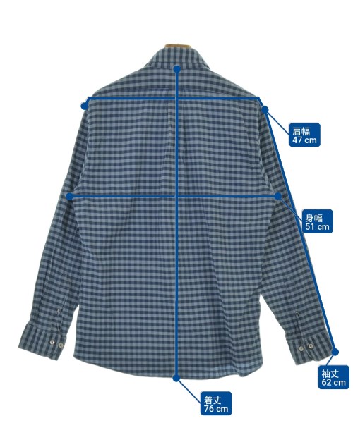 Brooks Brothers（ブルックスブラザーズ）カジュアルシャツ 青 サイズ:M メンズ/2200708220078