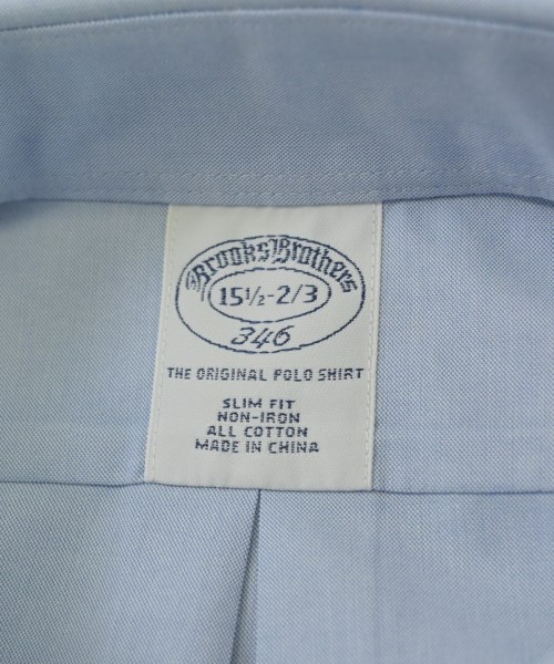 Brooks Brothers（ブルックスブラザーズ）カジュアルシャツ 青 サイズ:15 1/2(M位) メンズ/2200709075011