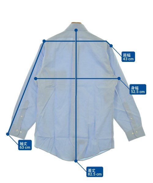 Brooks Brothers（ブルックスブラザーズ）カジュアルシャツ 青 サイズ:15 1/2(M位) メンズ/2200709075011