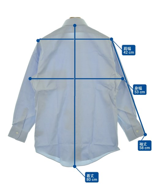 Brooks Brothers（ブルックスブラザーズ）カジュアルシャツ 青 サイズ:15 1/2(M位) メンズ/2200709075028