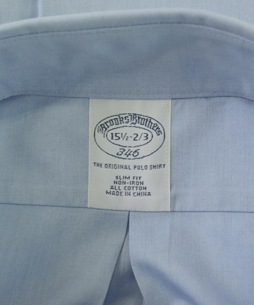 Brooks Brothers（ブルックスブラザーズ）カジュアルシャツ 青 サイズ:15 1/2(M位) メンズ/2200709075035