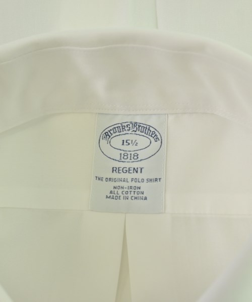 Brooks Brothers（ブルックスブラザーズ）カジュアルシャツ 白 サイズ:15 1/2(M位) メンズ/2200709075059