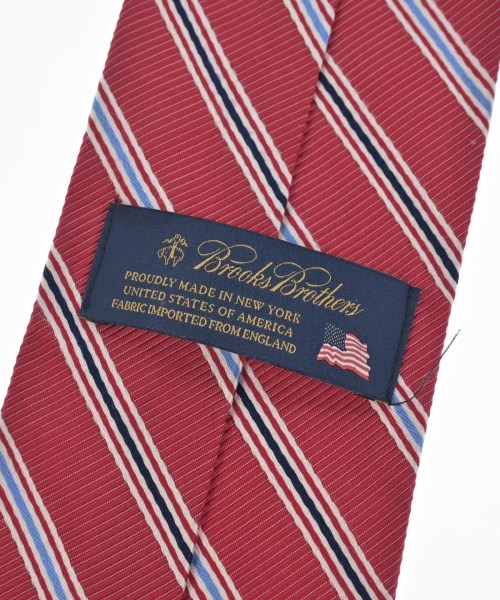 Brooks Brothers（ブルックスブラザーズ）ネクタイ 赤 サイズ:- メンズ/2200704076112