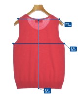 Brooks Brothers（ブルックスブラザーズ）ベスト/ノースリーブ 赤 サイズ:M レディース/2200704237063