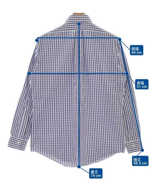 Brooks Brothers（ブルックスブラザーズ）カジュアルシャツ 紫 サイズ:15 1/2(M位) メンズ/2200709783022