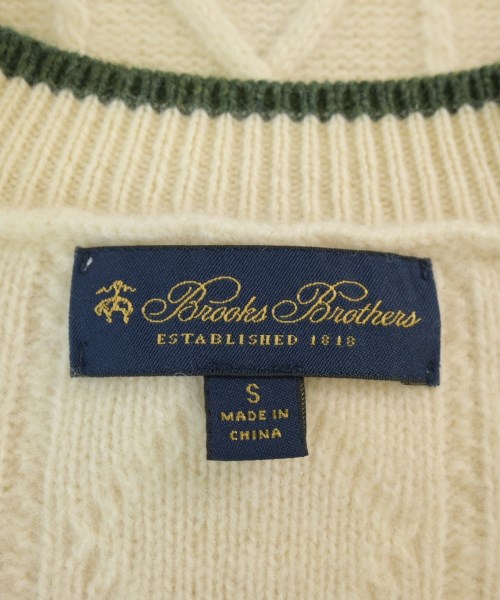 Brooks Brothers（ブルックスブラザーズ）カーディガン 白 サイズ:S メンズ/2200710376039