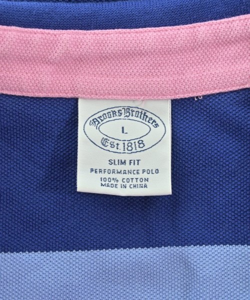 Brooks Brothers（ブルックスブラザーズ）ポロシャツ 青 サイズ:L メンズ/2200659167248