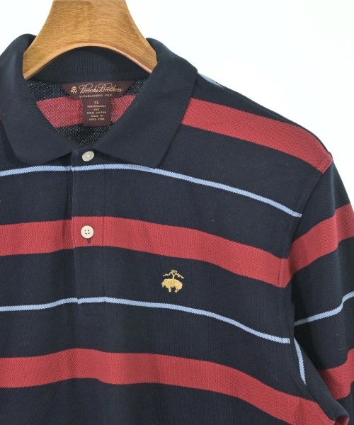 Brooks Brothers（ブルックスブラザーズ）ポロシャツ 紺 サイズ:XL メンズ/2200659167255