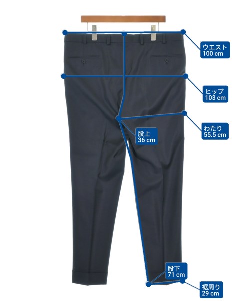 Brooks Brothers（ブルックスブラザーズ）スラックス 紺 サイズ:36(XL位) メンズ/2200660542034