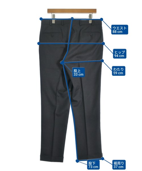 Brooks Brothers（ブルックスブラザーズ）スラックス グレー サイズ:35(XL位) メンズ/2200661541012