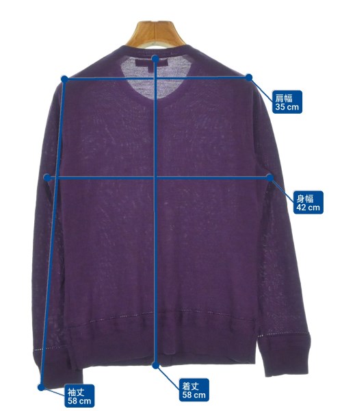 Brooks Brothers（ブルックスブラザーズ）カーディガン 紫 サイズ:S レディース/2200661348024