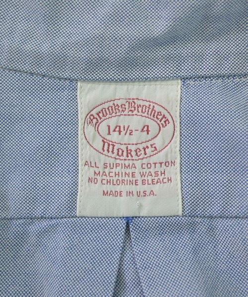 Brooks Brothers（ブルックスブラザーズ）カジュアルシャツ 青 サイズ:14 1/2(XS位) メンズ/2200664935030
