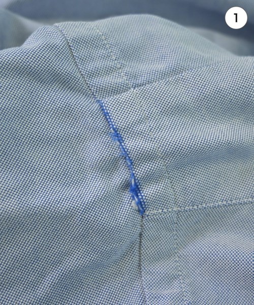 Brooks Brothers（ブルックスブラザーズ）カジュアルシャツ 青 サイズ:14 1/2(XS位) メンズ/2200664935030