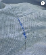 Brooks Brothers（ブルックスブラザーズ）カジュアルシャツ 青 サイズ:14 1/2(XS位) メンズ/2200664935030