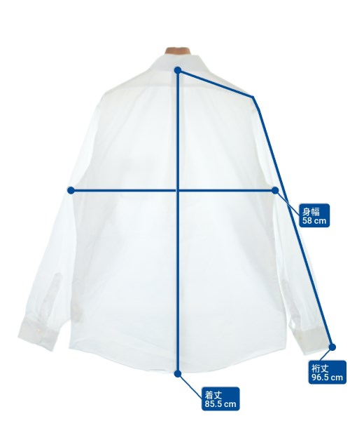 Brooks Brothers（ブルックスブラザーズ）カジュアルシャツ 白 サイズ:17(XXL位) メンズ/2200665717062