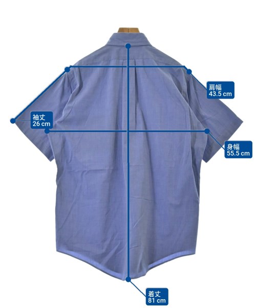 Brooks Brothers（ブルックスブラザーズ）カジュアルシャツ 青 サイズ:15(S位) メンズ/2200663407163