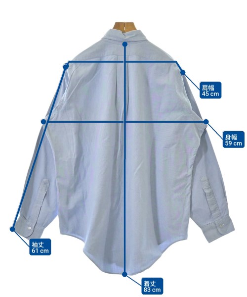 Brooks Brothers（ブルックスブラザーズ）カジュアルシャツ 青 サイズ:16(L位) メンズ/2200663407170