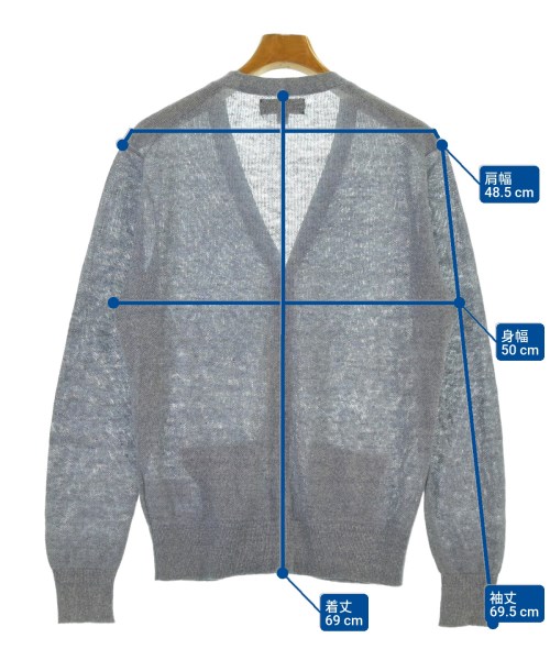 Brooks Brothers（ブルックスブラザーズ）カーディガン 青 サイズ:S メンズ/2200664755010