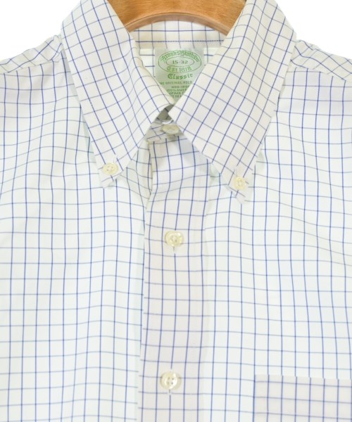 Brooks Brothers（ブルックスブラザーズ）カジュアルシャツ 白 サイズ:15(S位) メンズ/2200664176068