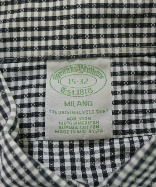 Brooks Brothers（ブルックスブラザーズ）カジュアルシャツ 黒 サイズ:15(S位) メンズ/2200664176075
