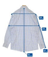 Brooks Brothers（ブルックスブラザーズ）カジュアルシャツ 青 サイズ:15(S位) メンズ/2200664176082