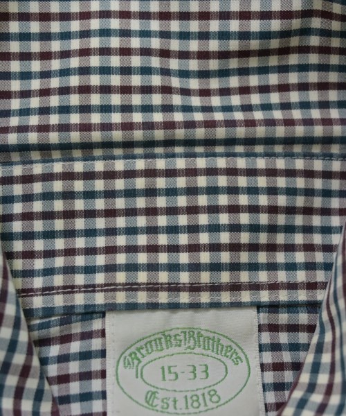 Brooks Brothers（ブルックスブラザーズ）カジュアルシャツ 白 サイズ:15(S位) メンズ/2200664176198