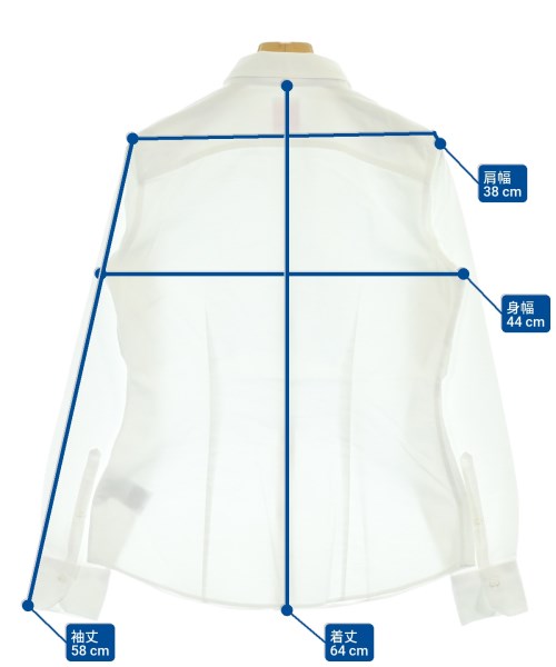 Brooks Brothers（ブルックスブラザーズ）カジュアルシャツ 白 サイズ:2(M位) レディース/2200662974079