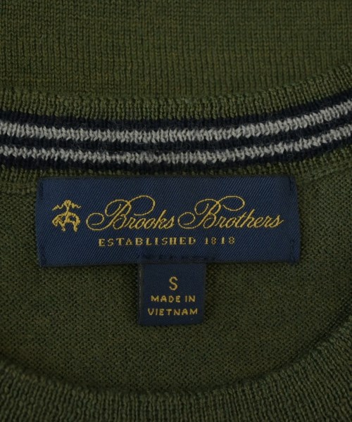 Brooks Brothers（ブルックスブラザーズ）ニット・セーター 緑 サイズ:S メンズ/2200667198029