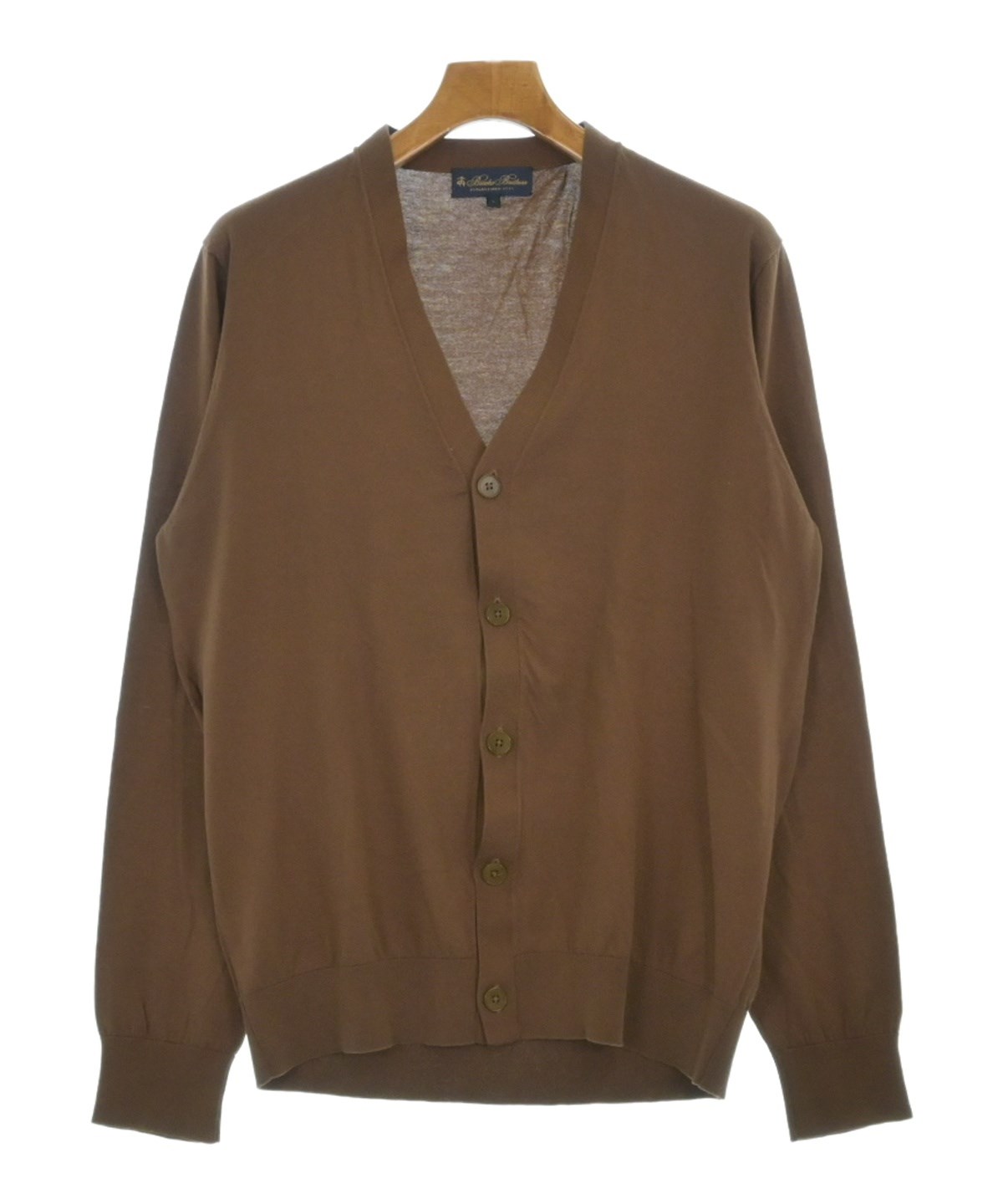 Brooks Brothers（ブルックスブラザーズ）カーディガン 茶 サイズ:L