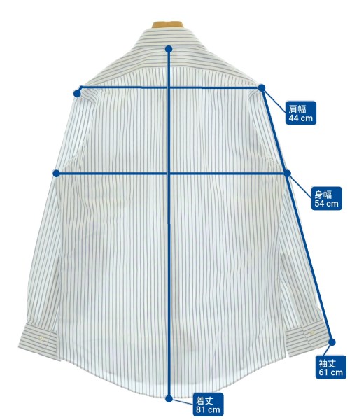 Brooks Brothers（ブルックスブラザーズ）カジュアルシャツ 白 サイズ:16(L位) メンズ/2200670998395