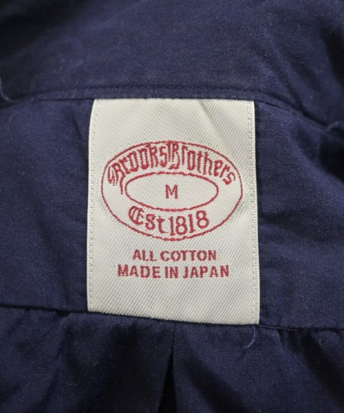 Brooks Brothers（ブルックスブラザーズ）カジュアルシャツ 紺 サイズ:M メンズ/2200671255046