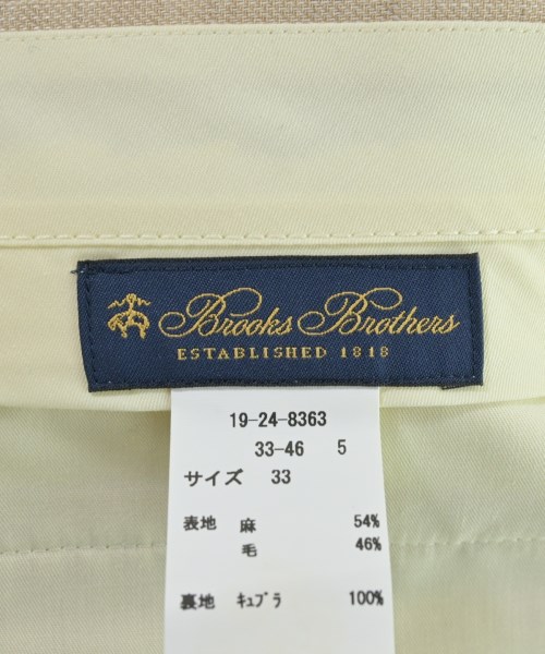 Brooks Brothers（ブルックスブラザーズ）スラックス ベージュ サイズ:33(L位) メンズ/2200671397166