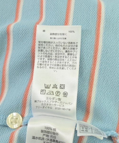 Brooks Brothers（ブルックスブラザーズ）ポロシャツ 青 サイズ:M メンズ/2200725559076