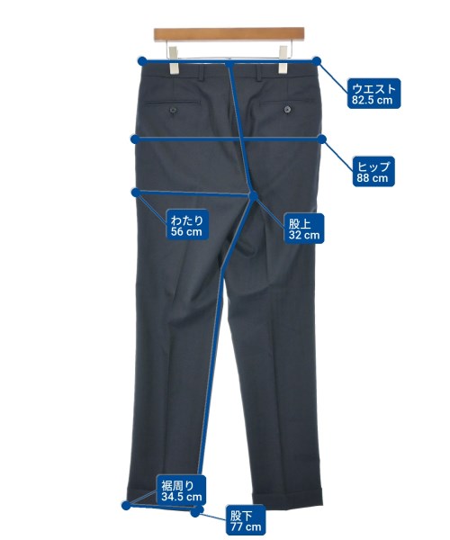 Brooks Brothers（ブルックスブラザーズ）ビジネス 紺 サイズ:39(M位)/33(L位) メンズ/2200730269038