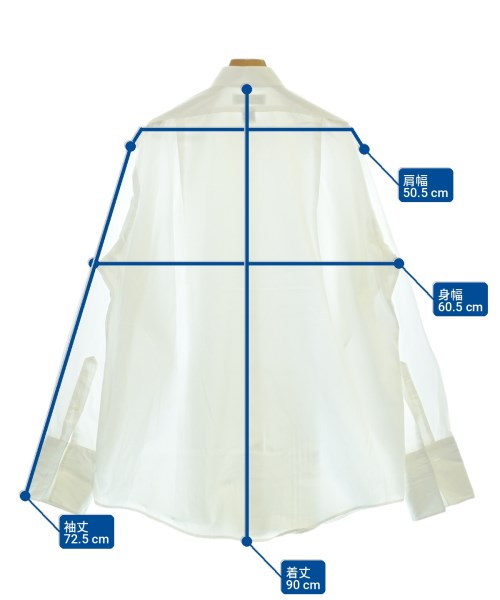Brooks Brothers（ブルックスブラザーズ）カジュアルシャツ 白 サイズ:16 1/2(XL位) メンズ/2200731305025